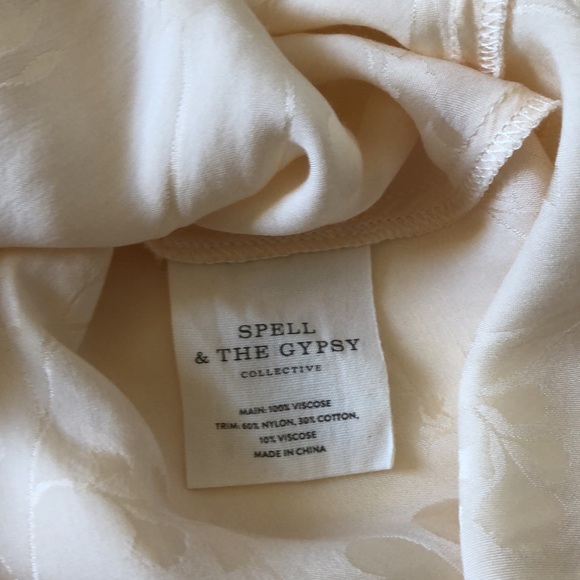 Spell Jacquard Petal Night-Gown Sz Xs - Picture 11 of 11